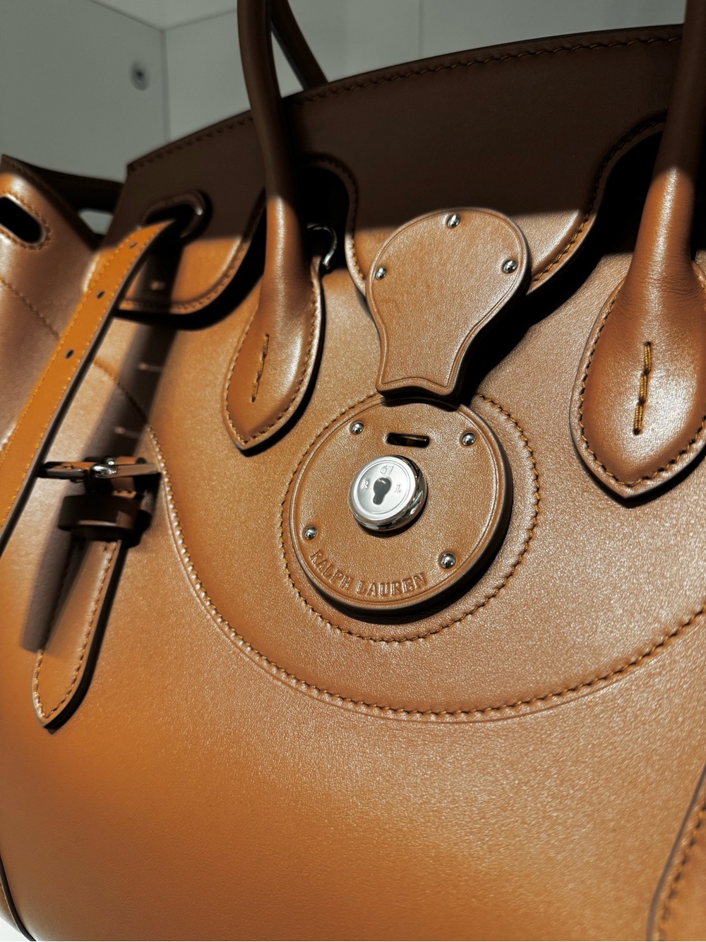 The Soft Ricky 33 Calfskin Bag Ralph Lauren Collection - Picture 6 of 14